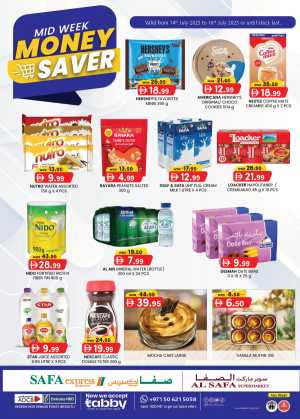 Mid Week Money Saver In SAFA Express Supermarket Abu Dhabi