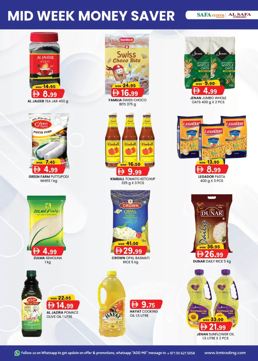Mid Week Money Saver In SAFA Express Supermarket Abu Dhabi