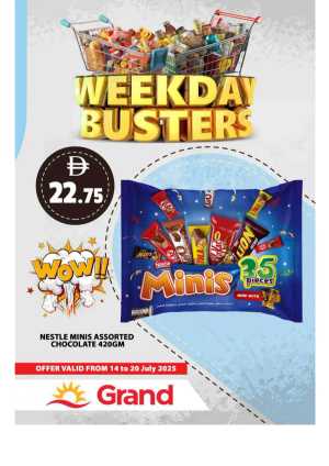 Week Day Busters In Grand Hypermarket Dubai,Sharjah / Ajman