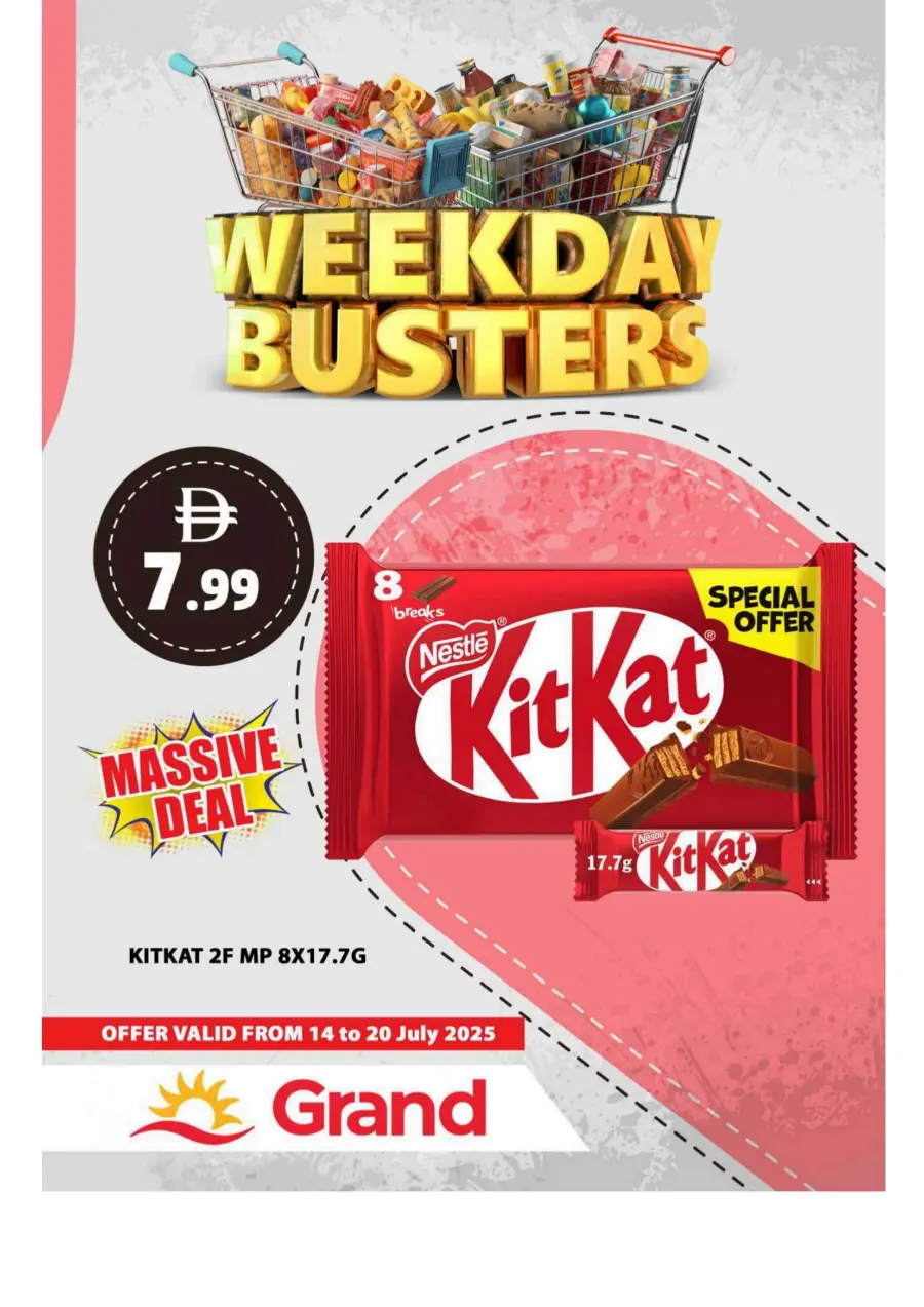 Week Day Busters In Grand Hypermarket Sharjah / Ajman