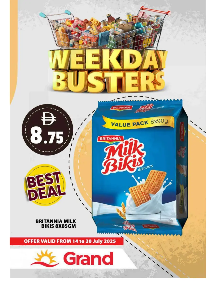 Week Day Busters In Grand Hypermarket Sharjah / Ajman