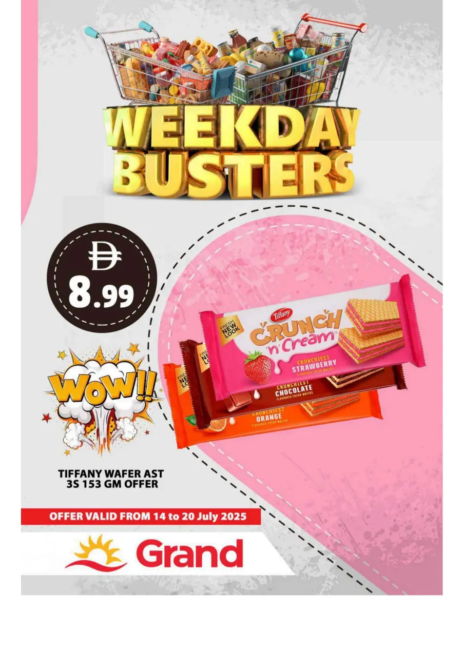 Week Day Busters In Grand Hypermarket Sharjah / Ajman