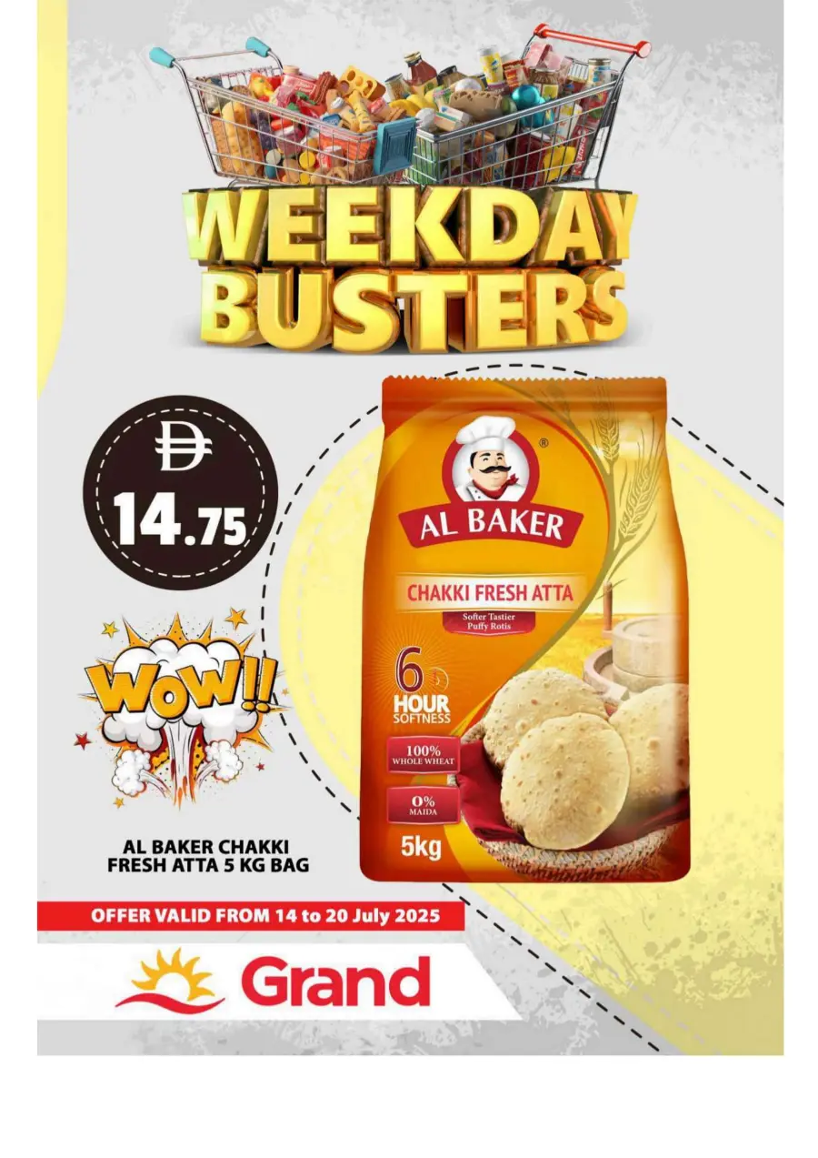 Week Day Busters In Grand Hypermarket Sharjah / Ajman