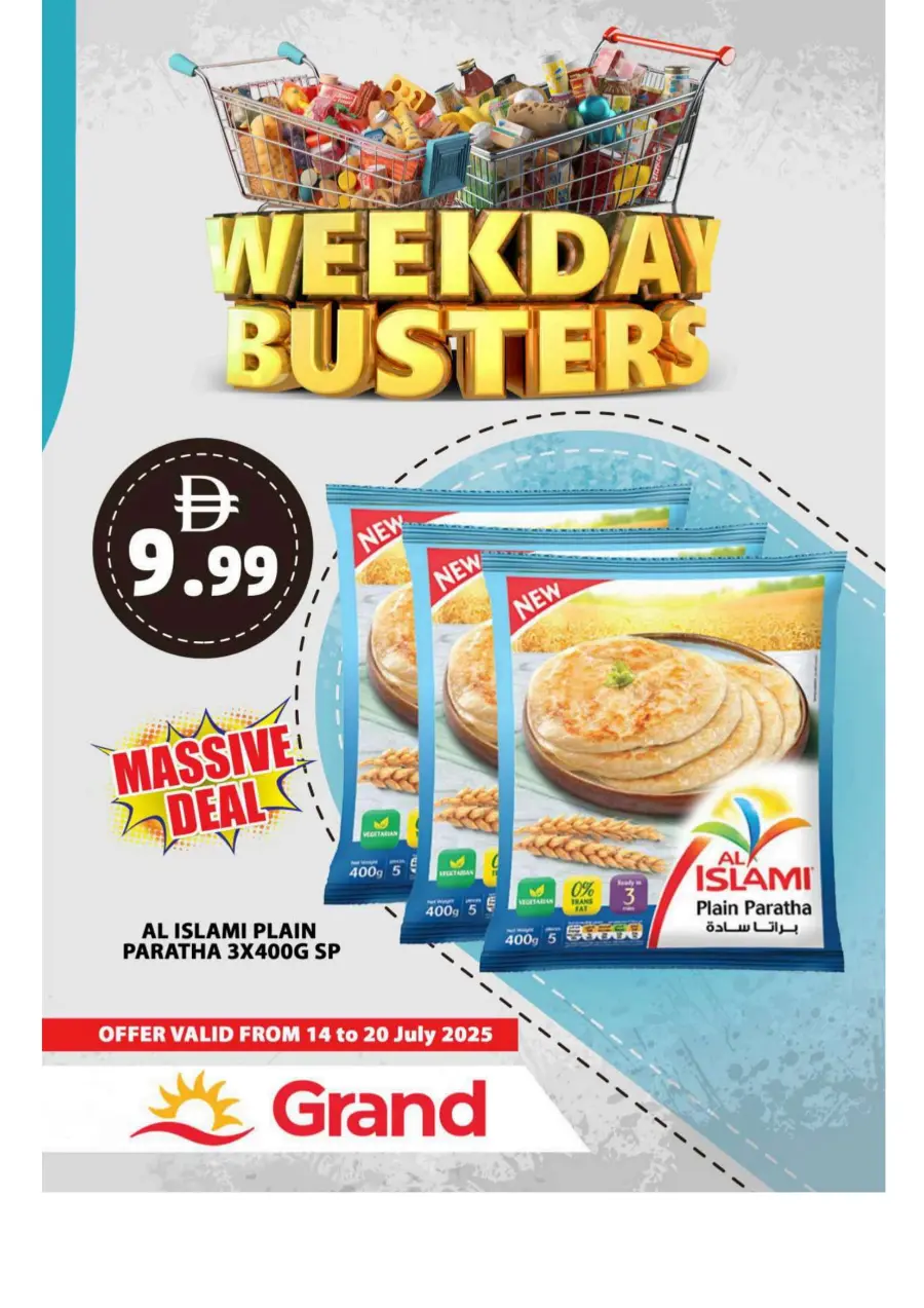 Week Day Busters In Grand Hypermarket Sharjah / Ajman