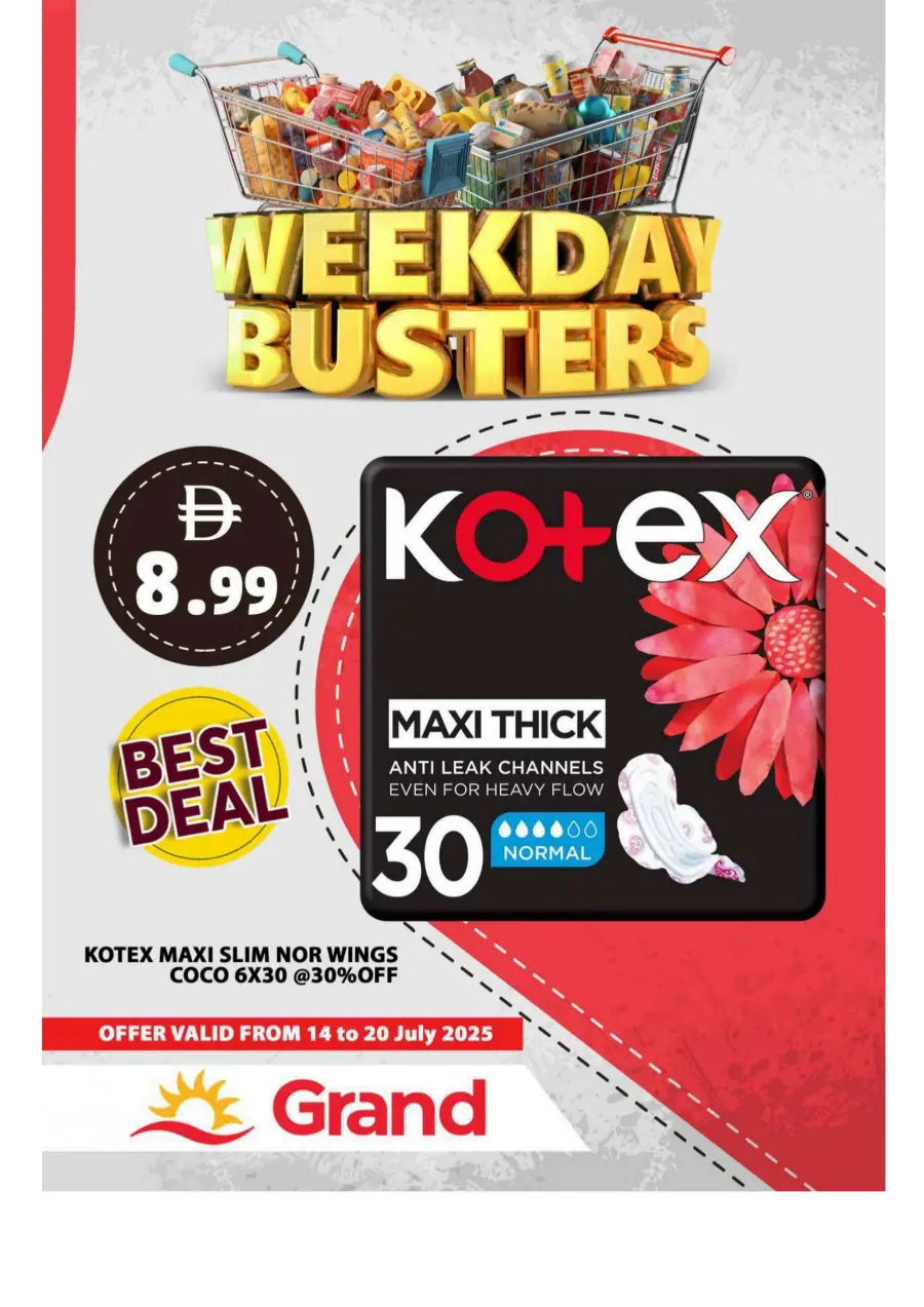 Week Day Busters In Grand Hypermarket Sharjah / Ajman