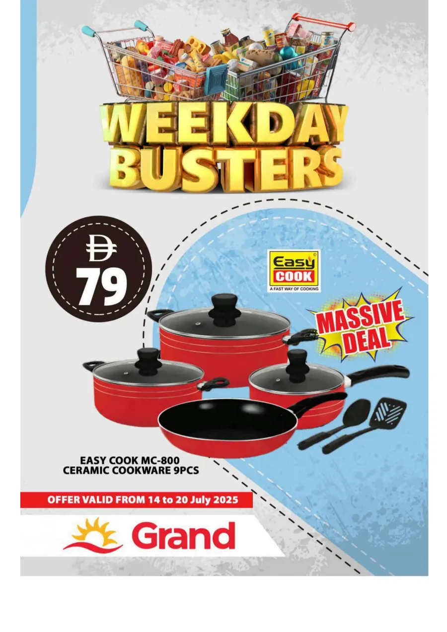 Week Day Busters In Grand Hypermarket Sharjah / Ajman