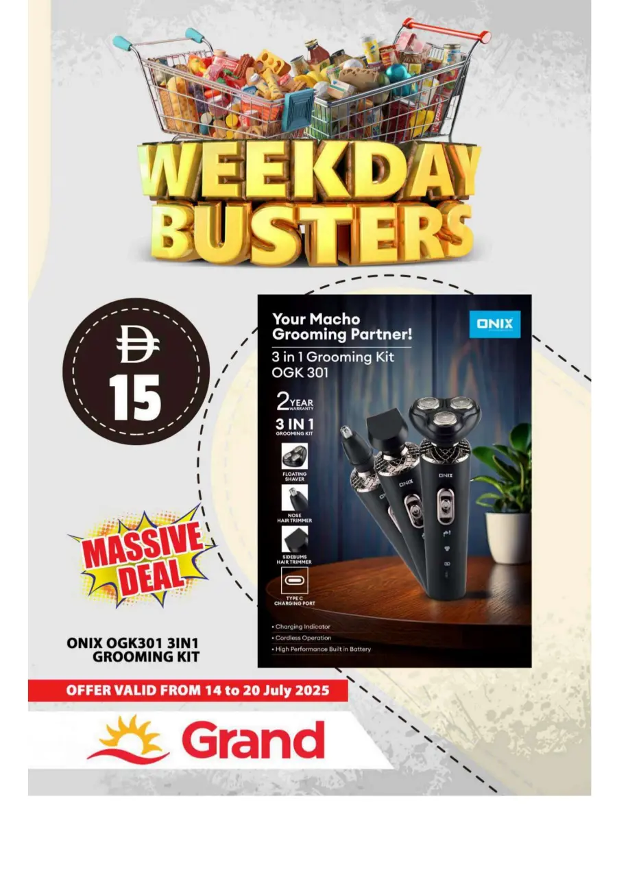 Week Day Busters In Grand Hypermarket Sharjah / Ajman
