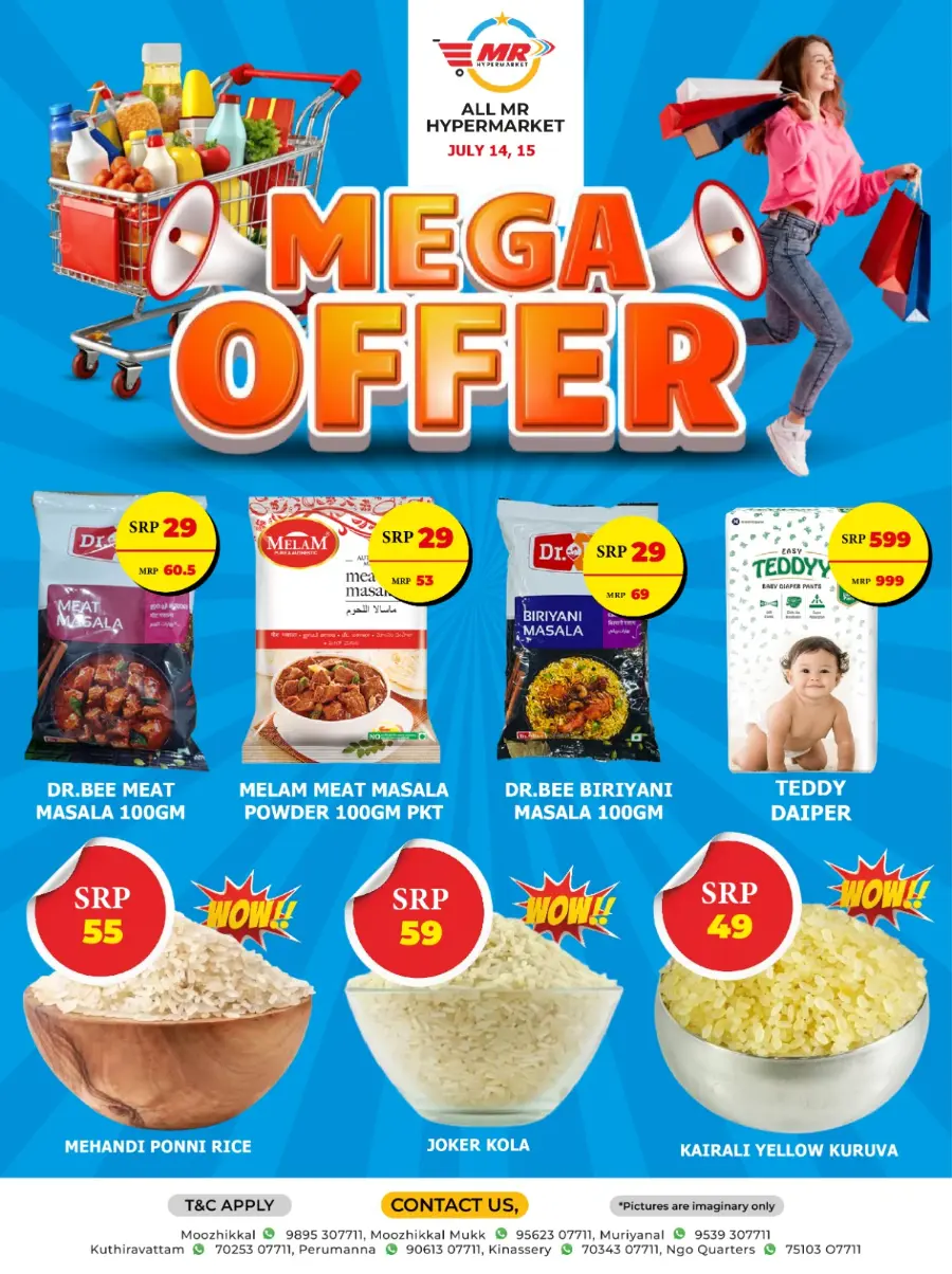 Mega offer In MR Hypermarket Calicut