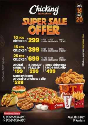 Super Sale offer In Chicking India Malappuram