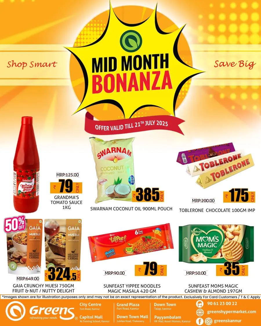 Mid Month Bonanza In Greens Hypermarket undefined