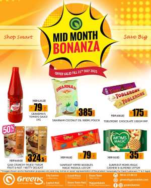 Mid Month Bonanza In Greens Hypermarket Kannur