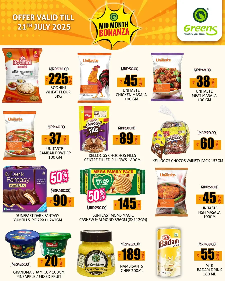 Mid Month Bonanza In Greens Hypermarket undefined