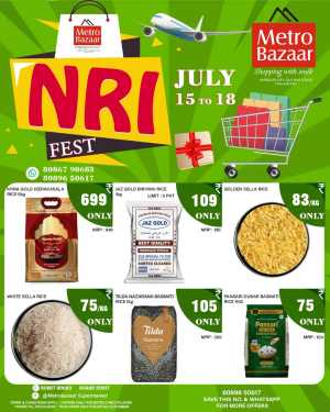 NRI Fest In Metro Bazaar Kannur