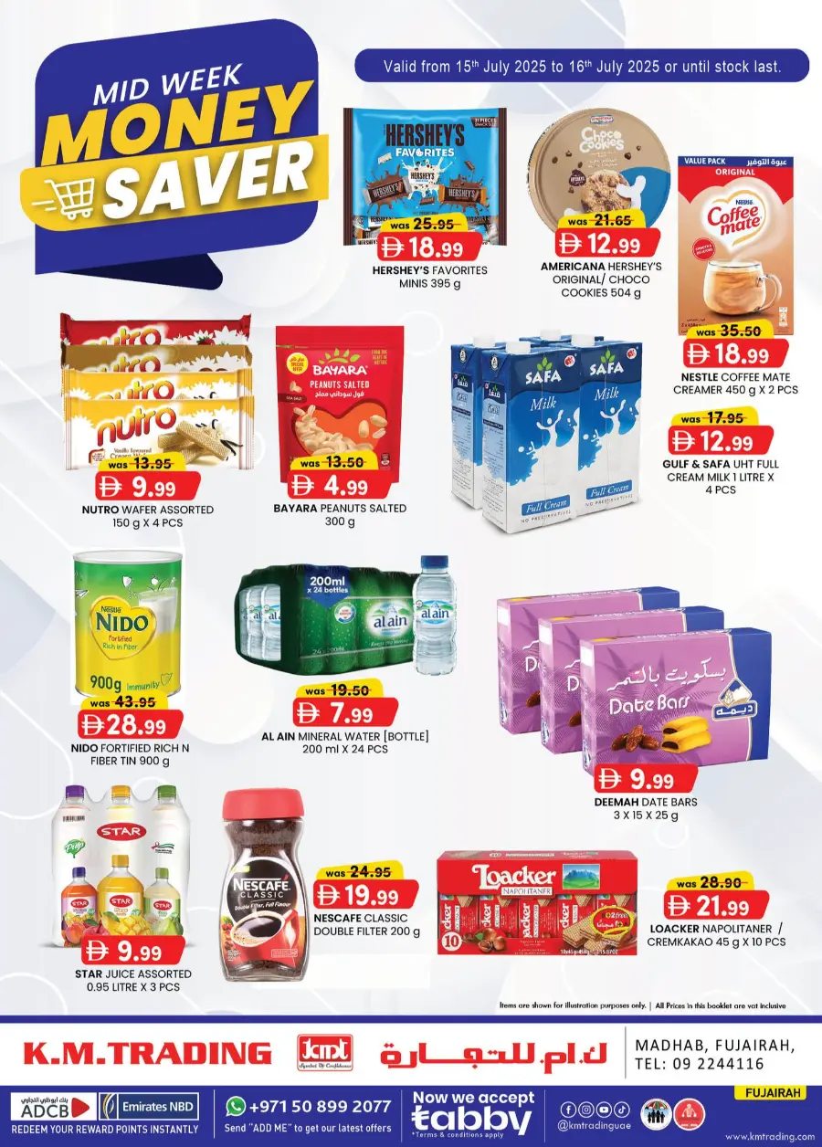 Mid Week Money Saver In K.M Trading Fujairah