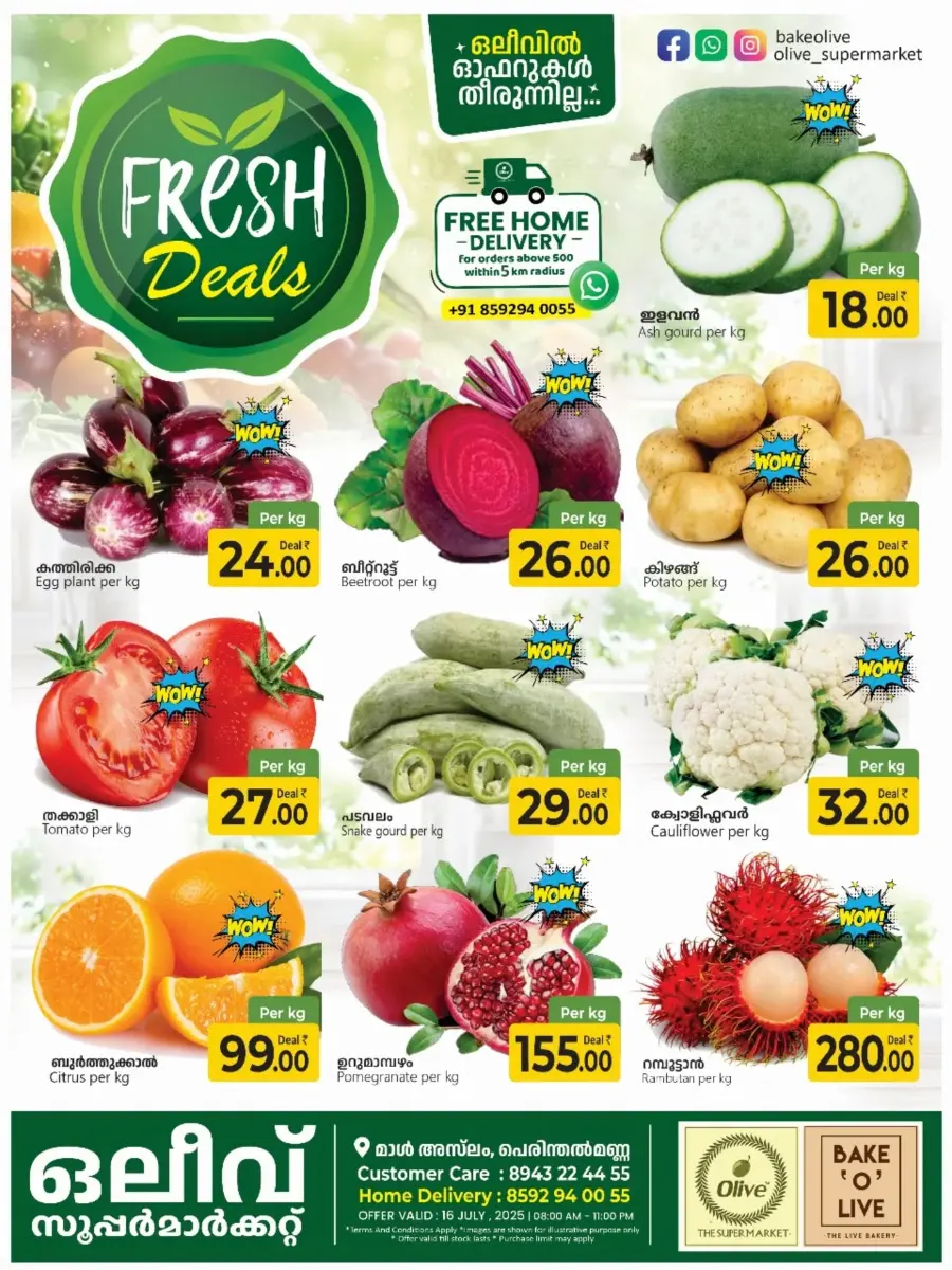 Fresh Deals In OLIVE Supermarket undefined