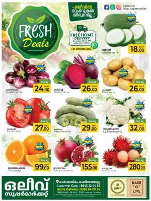 Fresh Deals In OLIVE Supermarket Malappuram
