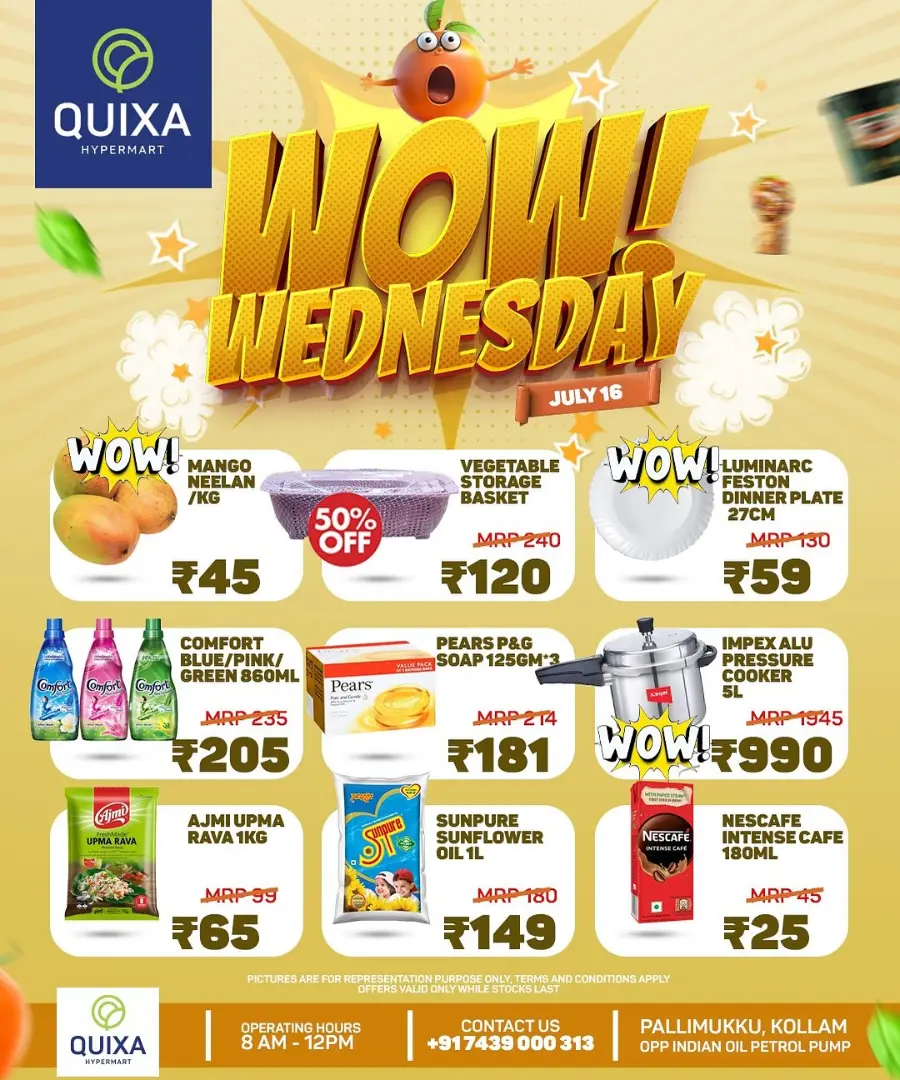 Wow Wednesday In QUIXA Hypermart undefined