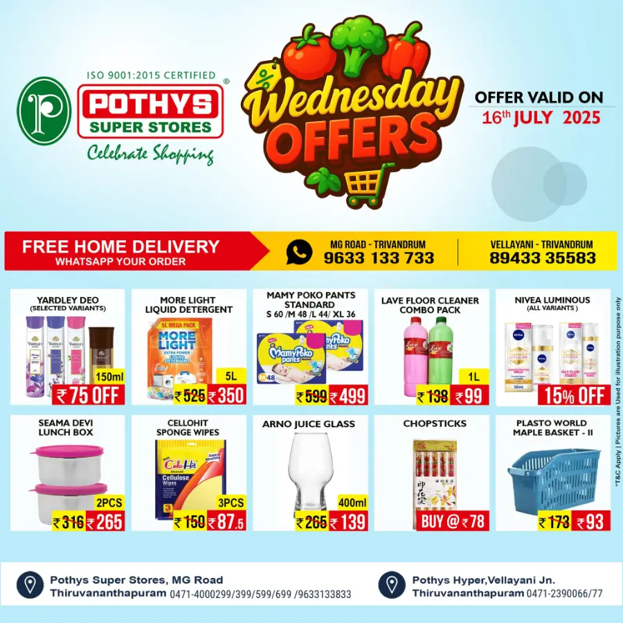 Wednesday Offer In Pothys Superstores undefined