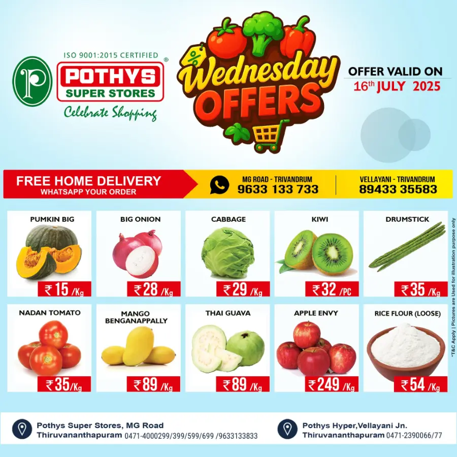 Wednesday Offer In Pothys Superstores undefined