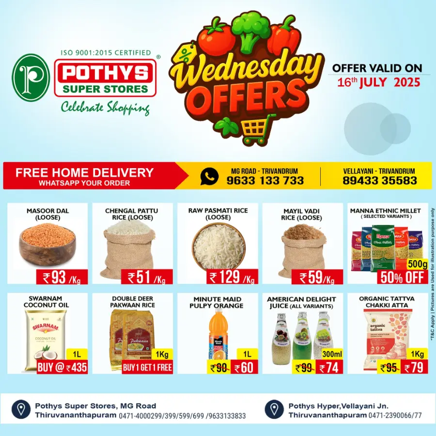 Wednesday Offer In Pothys Superstores undefined
