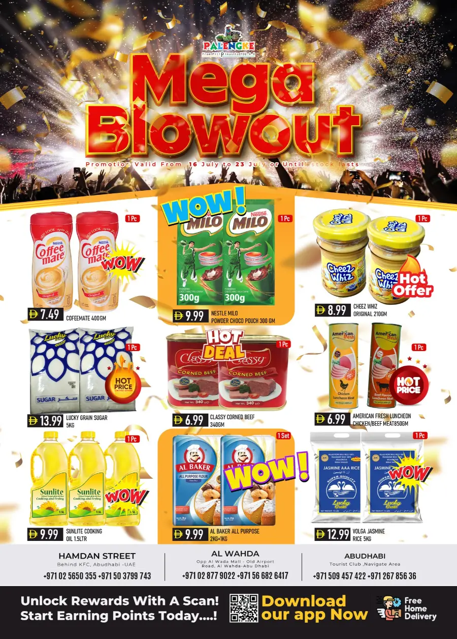 Mega Blowout In Palengke Supermarket Abu Dhabi