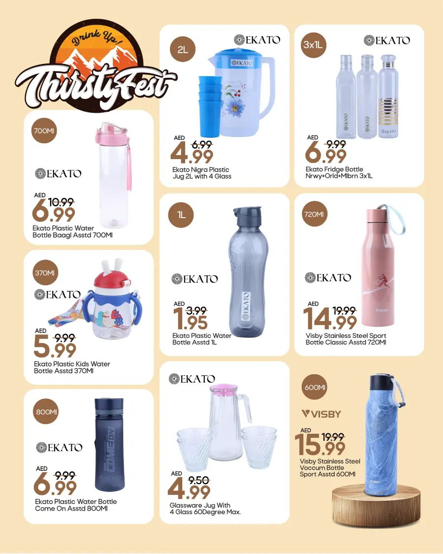 Thursty Fest In Mark & Save Abu Dhabi
