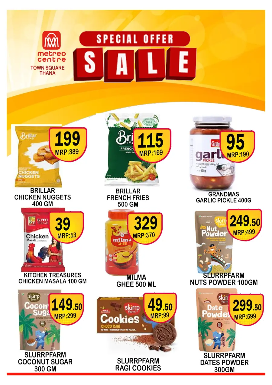 Wednesday Deal In Metro Centre undefined