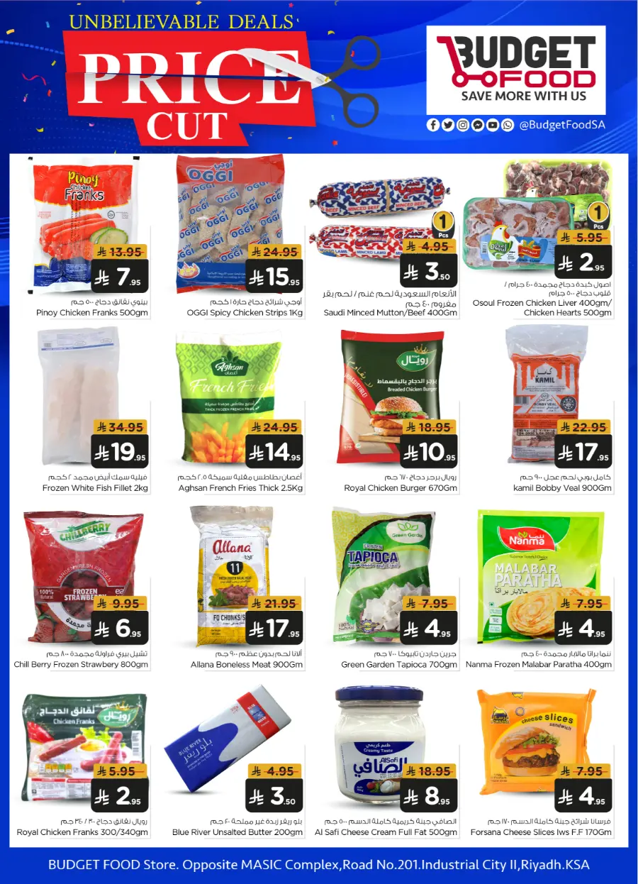 Price Cut In Budget Food undefined