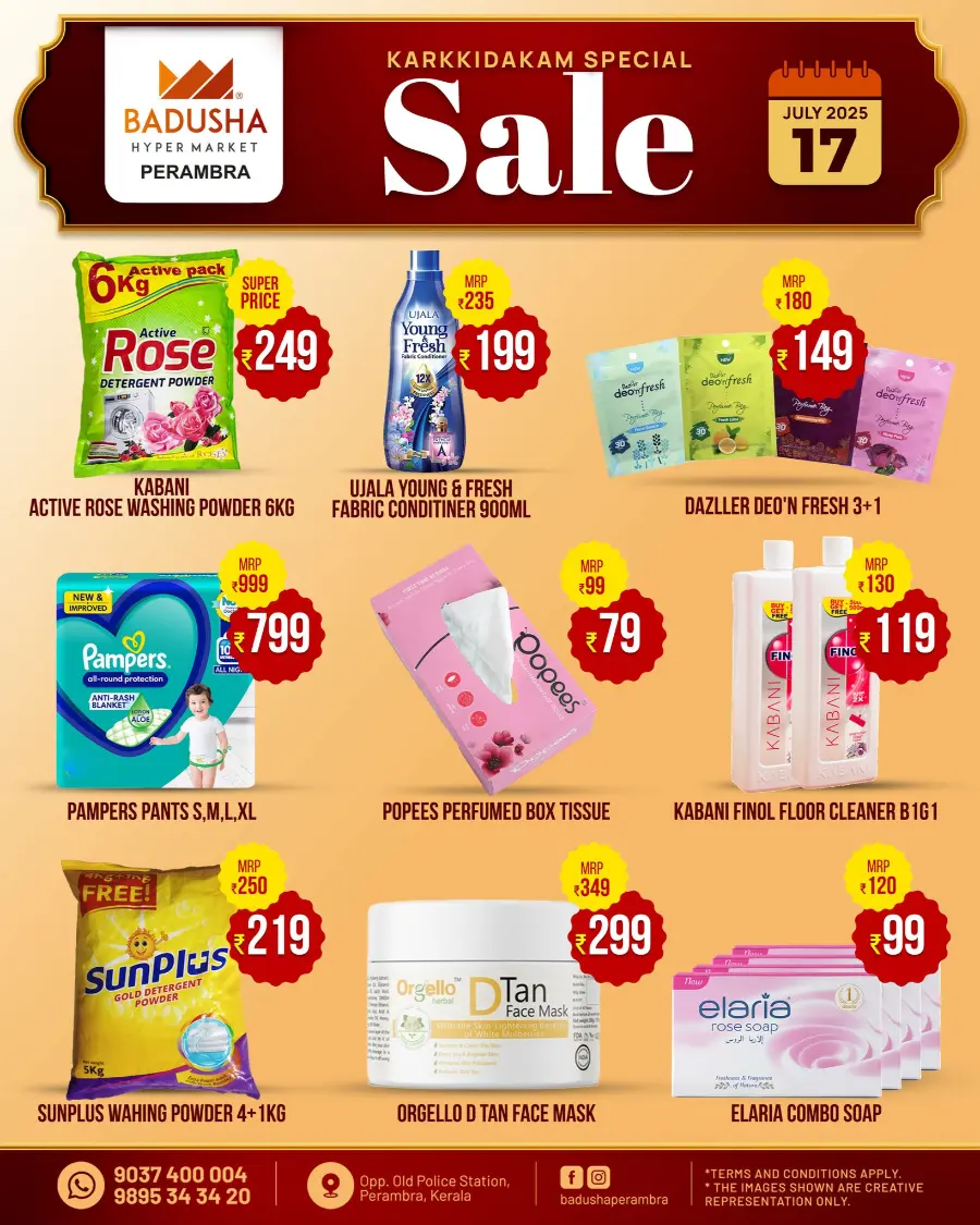 Karkkidakam Special Sale In Badusha Hypermarket undefined