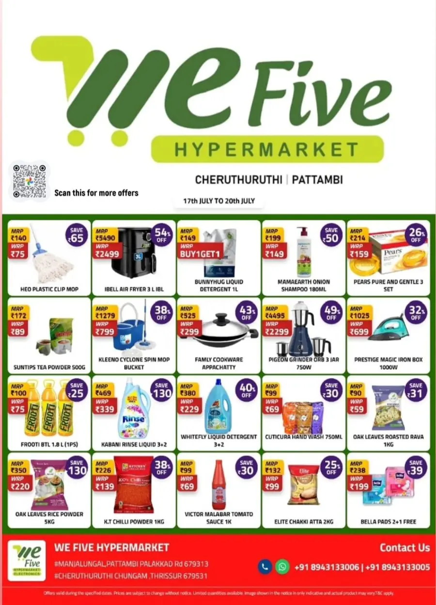 Biggest Sale: Up to 40-80% Discount In We Five Hypermarket undefined