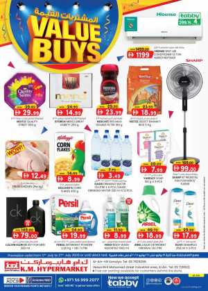 Value Buys In K.M Trading Al Ain