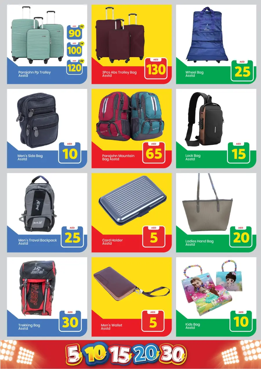 Exciting Figures: 5-10-15-20-30 AED In Mark & Save Sharjah / Ajman