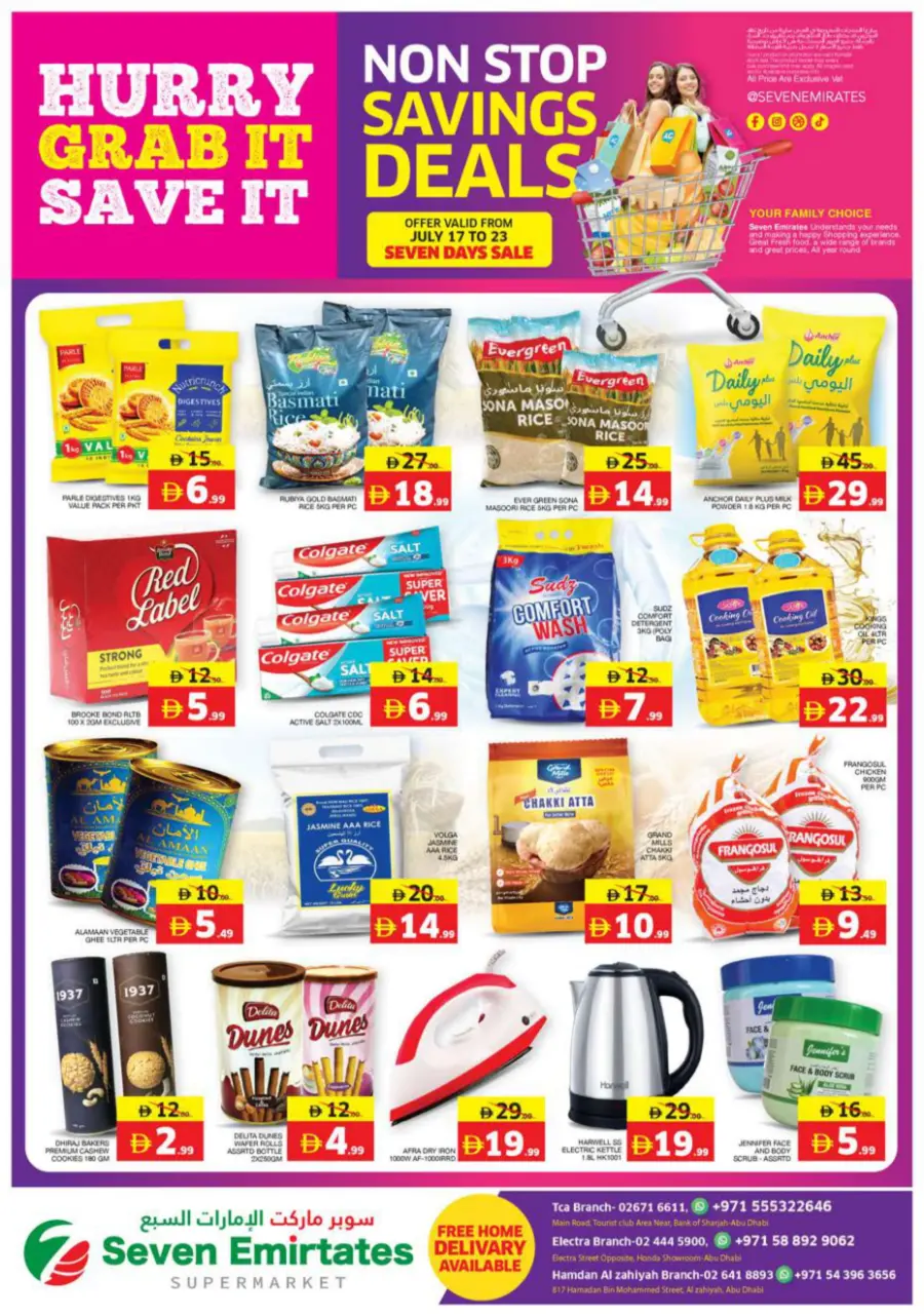 Non-Stop Savings Deals In Seven Emirates Supermarket Abu Dhabi