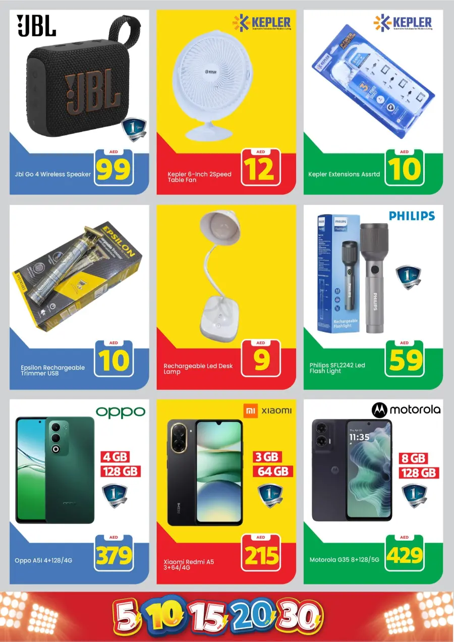 Crazy Figures: 5-10-15-20-30 AED In Mark & Save Dubai