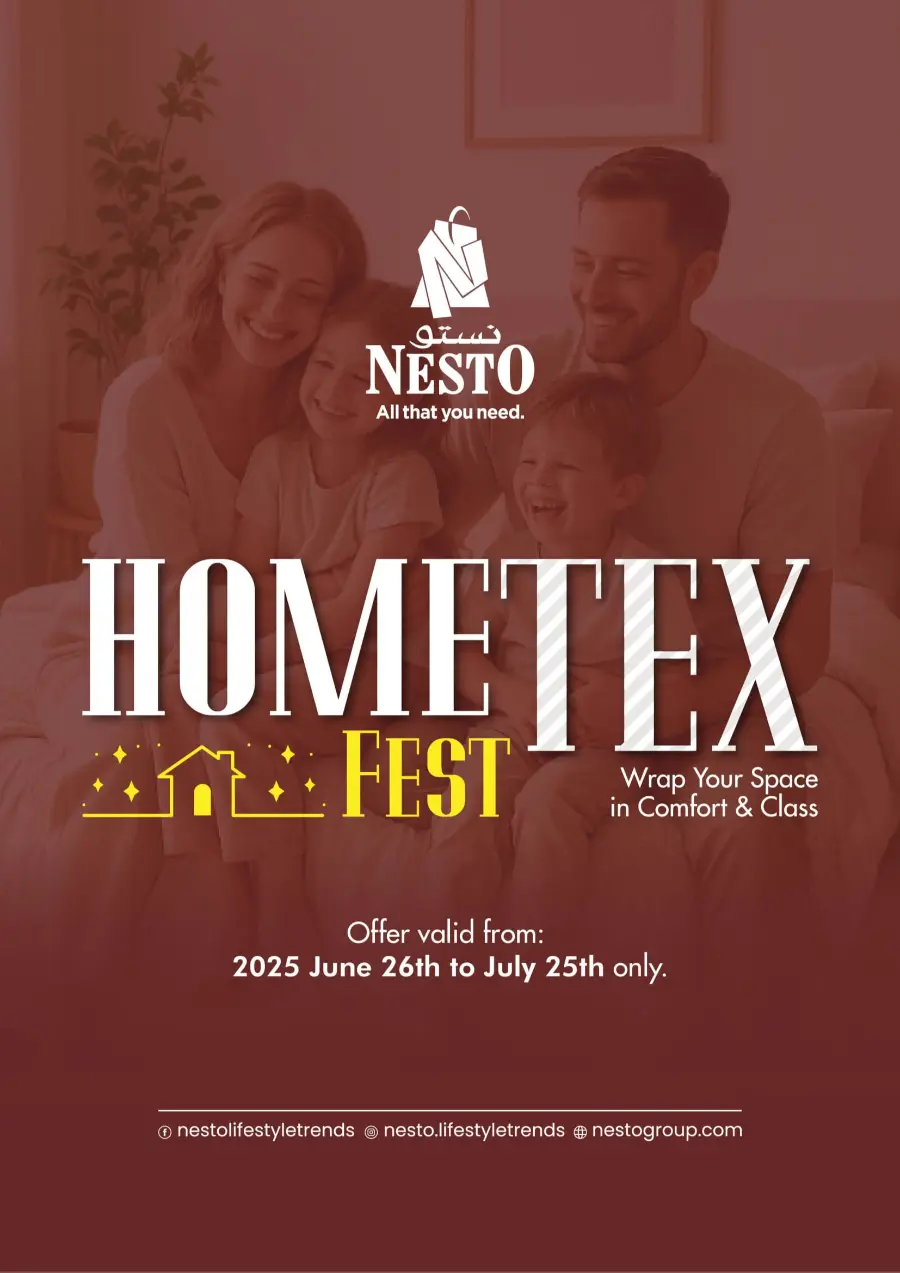 Hometex In Nesto Hypermarket Fujairah