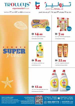 Summer Super Deals In Trolleys Supermarket Dubai,Sharjah / Ajman
