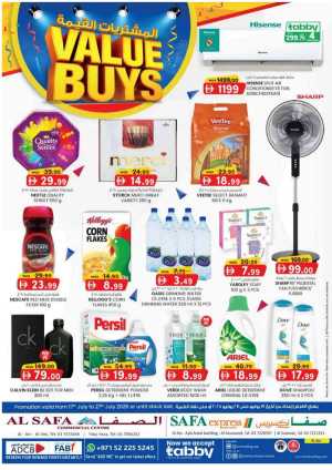 Weekly Value Buys In SAFA Express Supermarket Al Ain