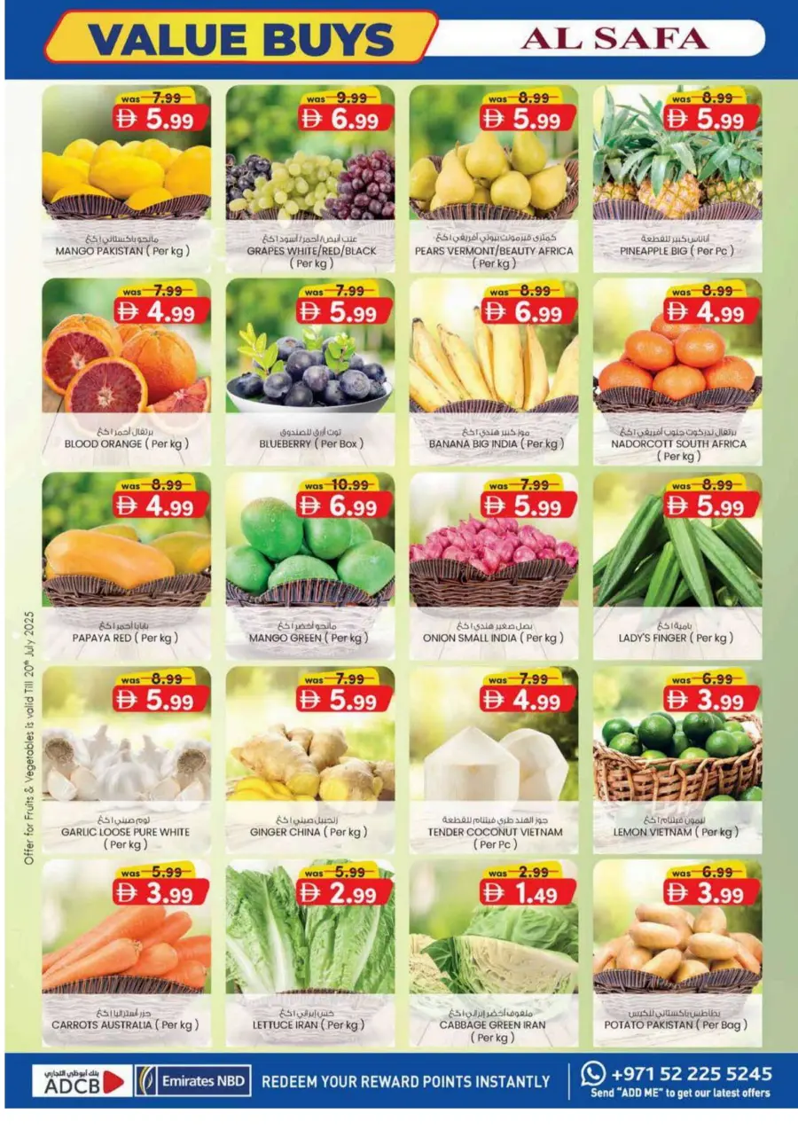 Weekly Value Buys In SAFA Express Supermarket Al Ain