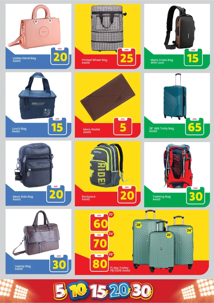 Crazy Figures: 5-10-15-20-30 AED In Mark & Save Sharjah / Ajman