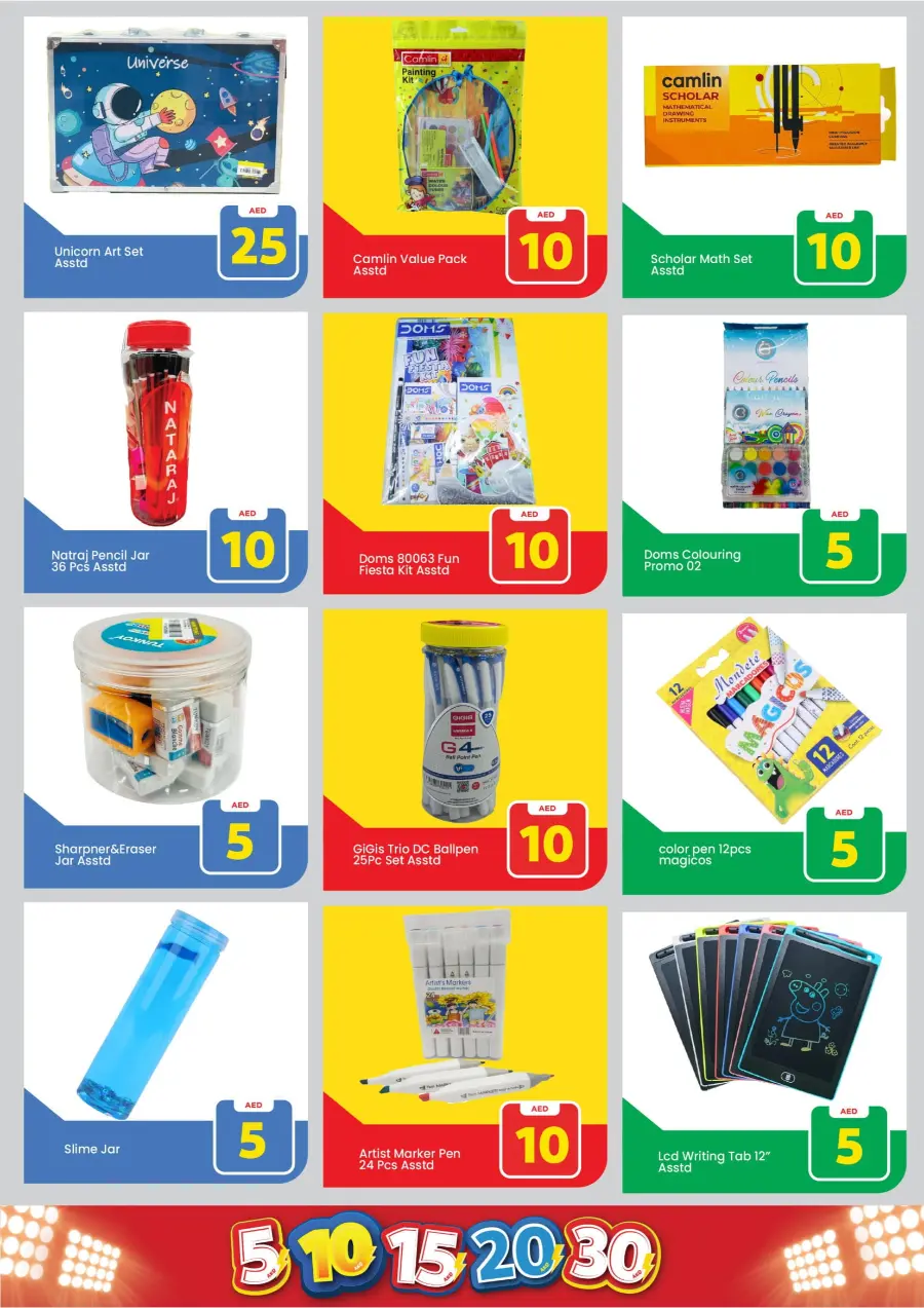 Crazy Figures: 5-10-15-20-30 AED In Mark & Save Sharjah / Ajman