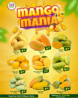 Mango Mania In BIG mart Dubai,Abu Dhabi
