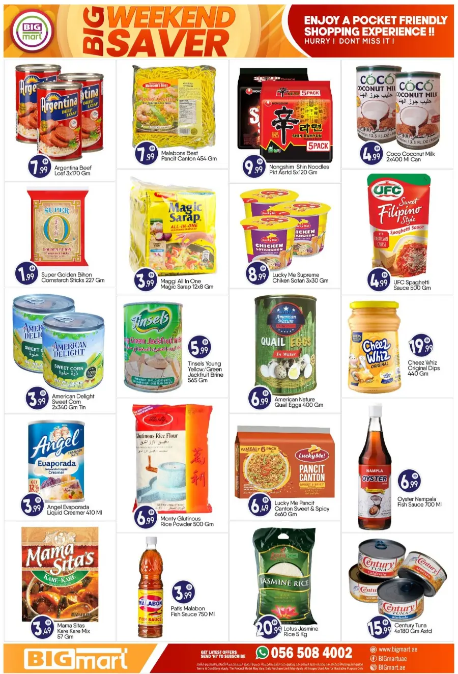 Big Weekend Saver In BIG mart Abu Dhabi