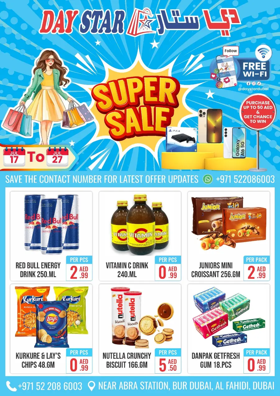 Super Sale In Day Star Dubai