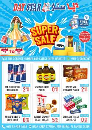 Super Sale In Day Star Dubai