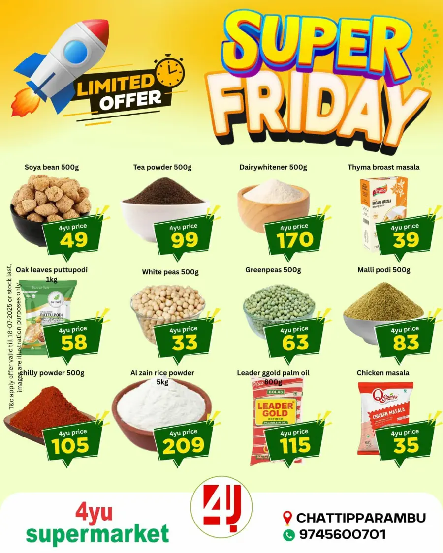 Friday Offer In 4YU Supermarket undefined