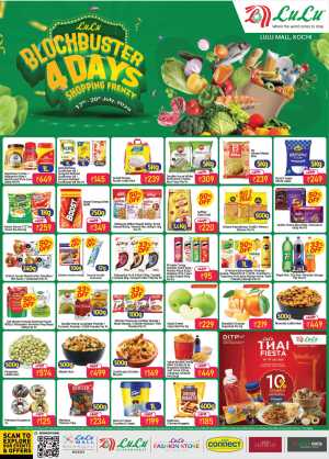 4 Days of Blockbuster Deals – Shop Now! In Lulu Hypermarket Ernakulam
