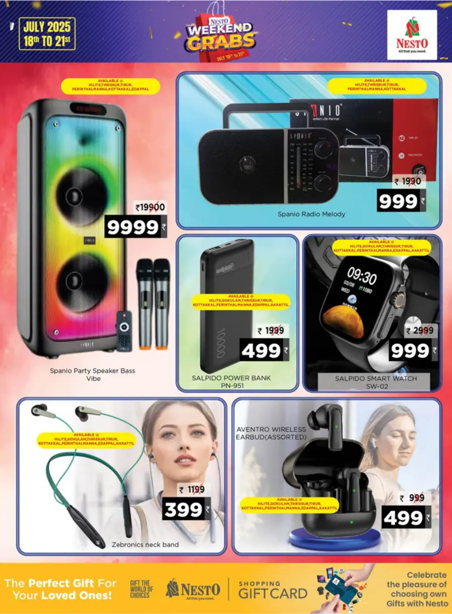 Grab Weekend Offers Now! In Nesto Hypermarket Calicut