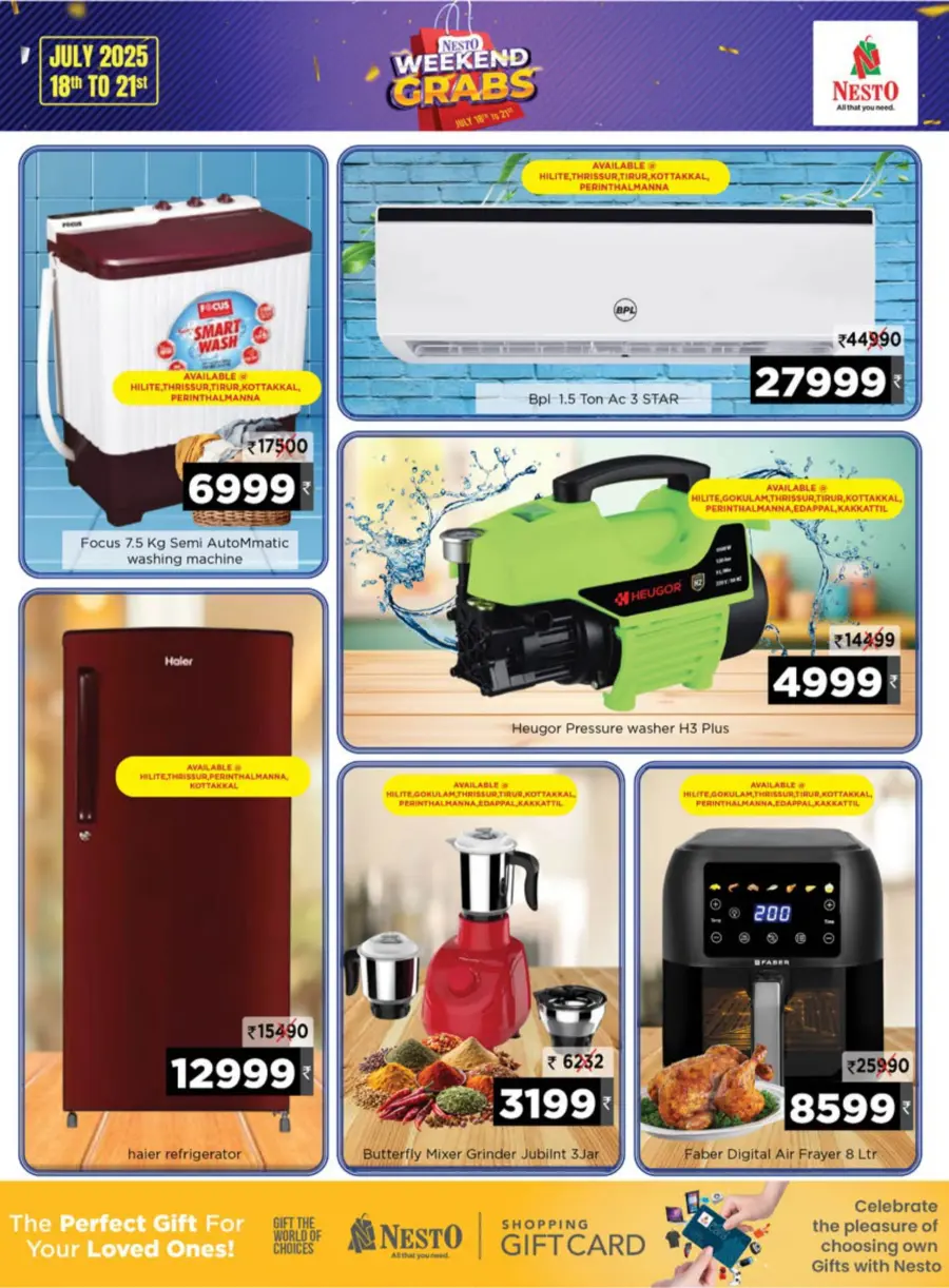 Grab Weekend Offers Now! In Nesto Hypermarket Calicut