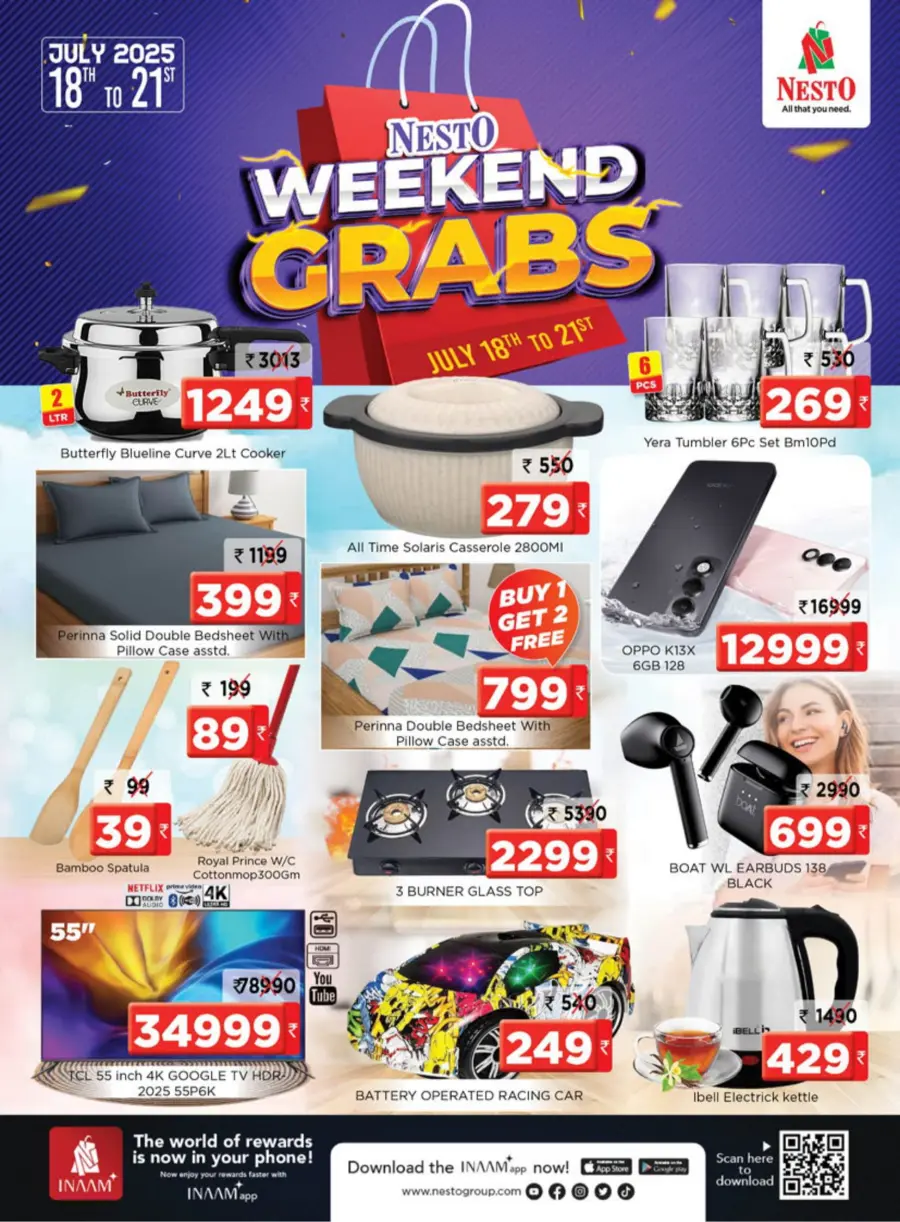 Grab Weekend Offers Now! In Nesto Hypermarket Calicut