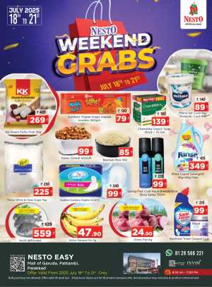 Grab Weekend Offers Now! In Nesto Easy Palakkad